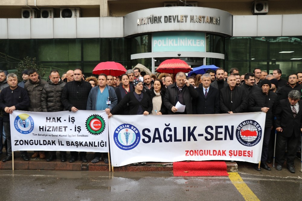 Doktora yapılan saldırıyı kınadılar 