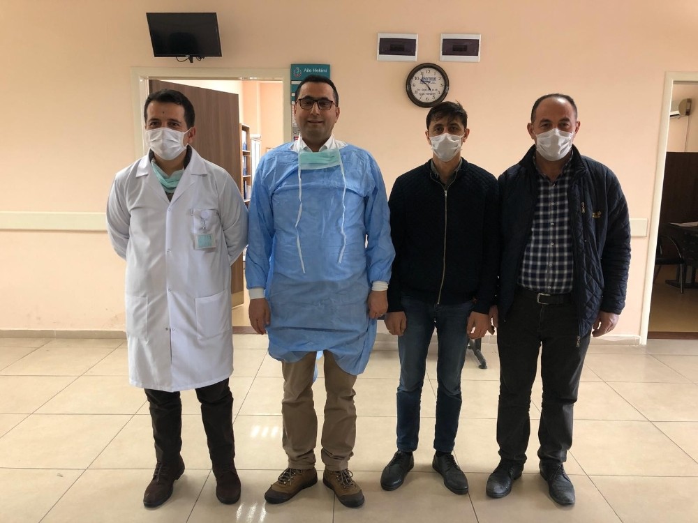 Doktordan sokağa çıkmayan köylülere teşekkür 