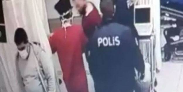 Doktoru darbeden kişi gözaltına alındı