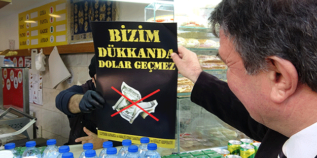 Doları boykot ettiler