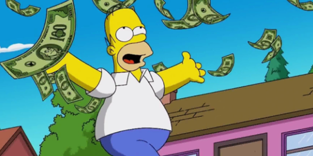 Doları olanların yüreği bu sahneyi kaldırmayabilir! The Simpsons'tan 'yok artık' dedirten dolar tahmini