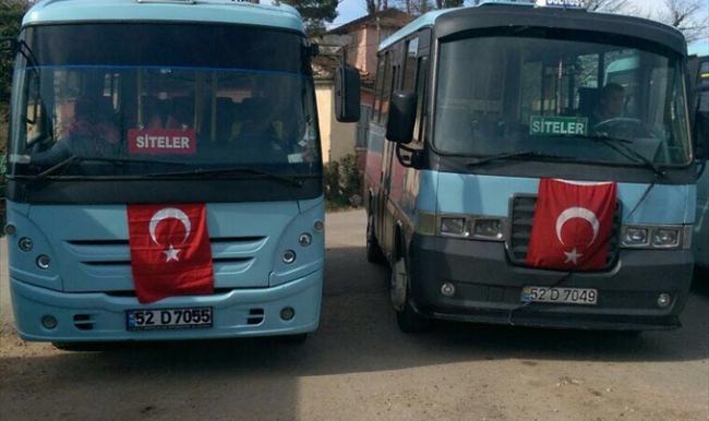 Dolmuş şoförlerinden terör saldırılarına tepki
