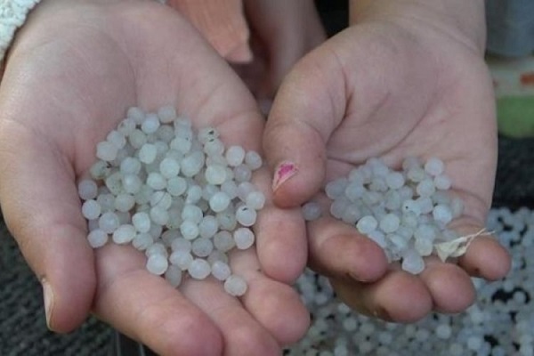 Dolu ile birlikte yağmıştı! Erimeyen gizemli cismin sırrı çözüldü