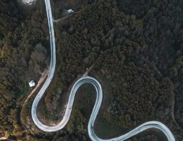 Domaniç Dağları'nda hayran bırakan manzara