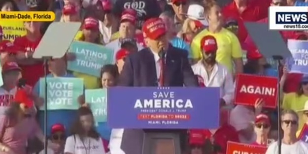 Donald Trump Biden'ı dalga konusu yaptı!