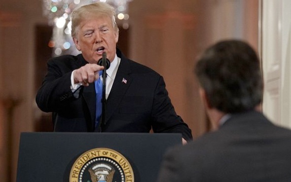Donald Trump gazeteciye kızdı: Sen berbat bir insansın