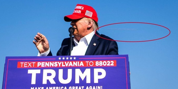 Donald Trump'a sıkılan kurşunun en net görüntüsü kaydedildi