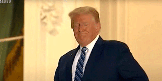 Donald Trump’ın zor anları! Nefes almakta zorlandı