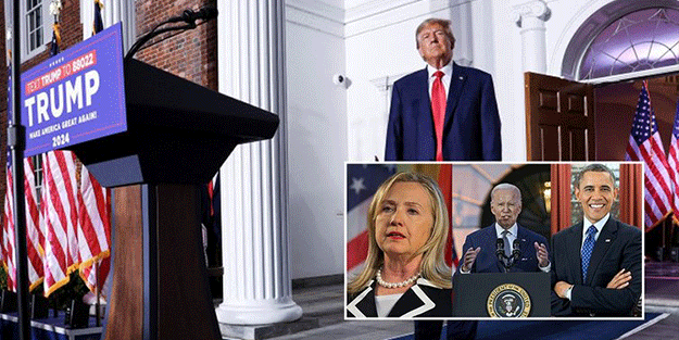 Donald Trump'tan zehir zemberek çıkış! ABD'deki 'derin sistem'e vurgu yaptı