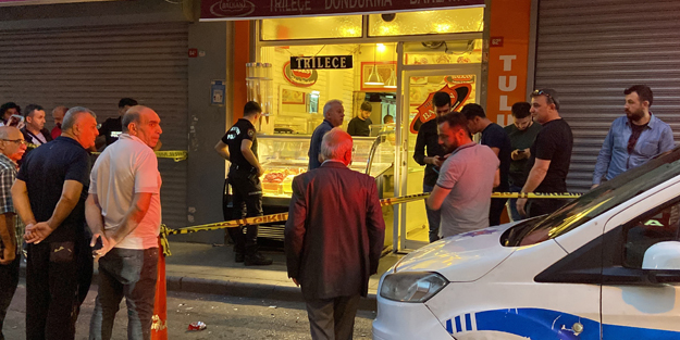 Dondurmacıya silahlı saldırı: 1’i çocuk 2 yaralı