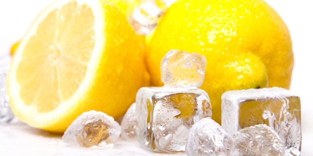 Dondurulmuş limon mucizesi!