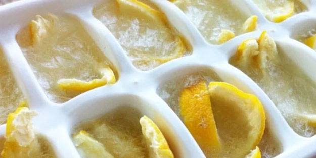 Dondurulmuş limonun faydaları