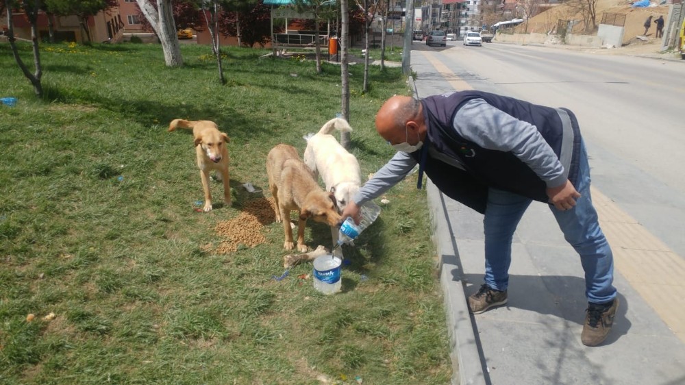 Dört günlük sokağa çıkma yasağında Mamak mesaisi 