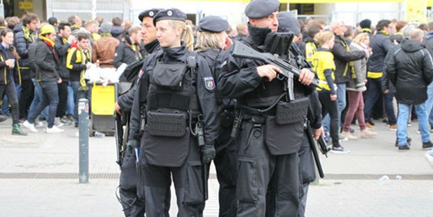 Dortmund'da yoğun güvenlik önlemleri!