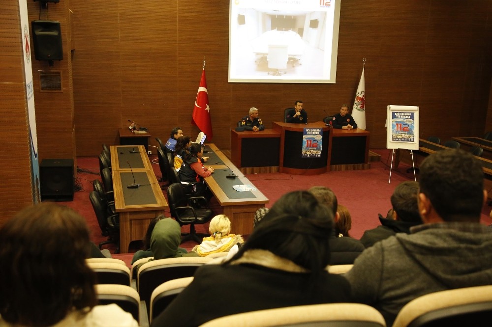 Döşemealtı’nda 112 anlatıldı 