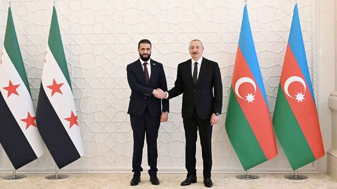 Suriye'den Azerbaycan'a jest