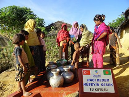 Dost Eli Derneği Arakan’ıunutmadı