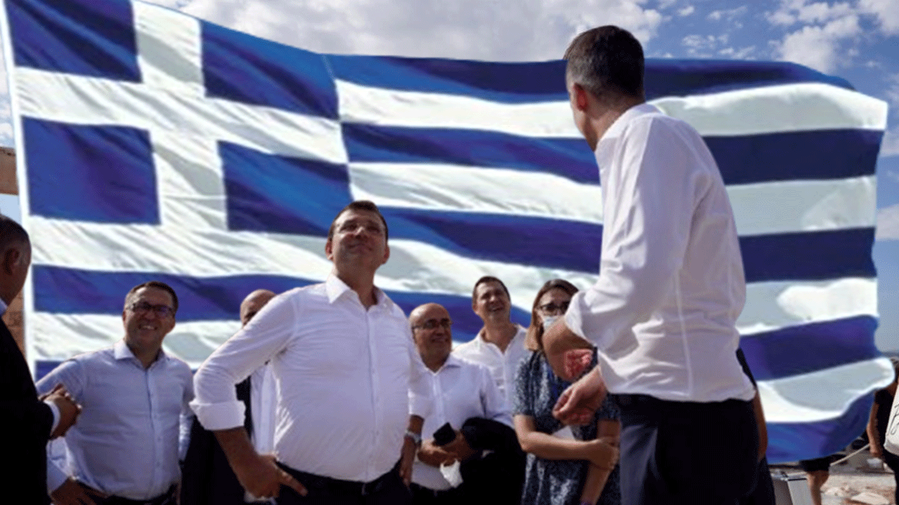 'Dostuna' üzülmüş! Ekrem'e en büyük destek Yunanistan'dan geldi