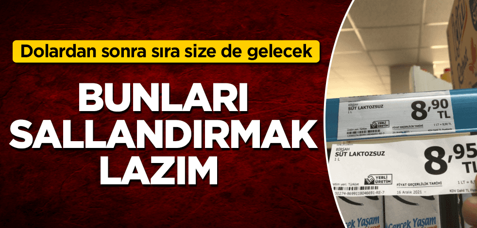 Döviz çakıldı ama, marketler aynı tas aynı hamam