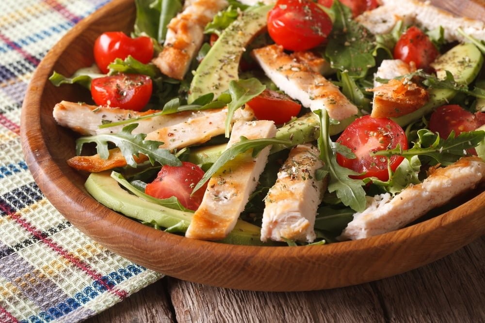 Doyuruculuğu yüksek etli karışık salata