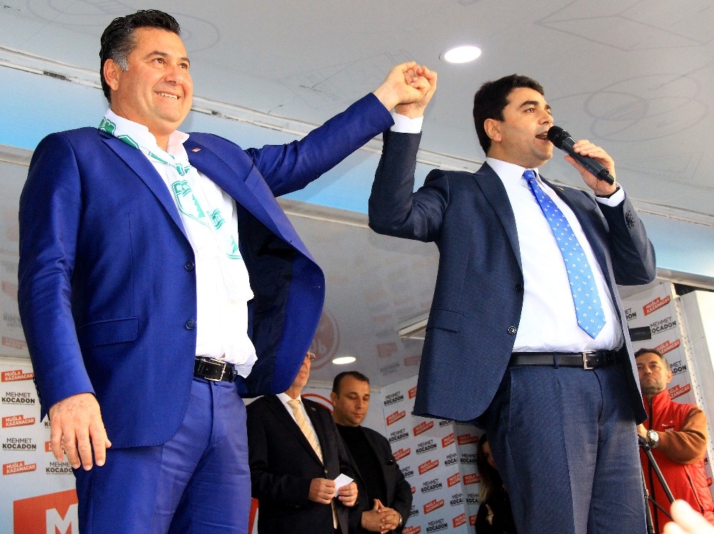 DP Büyükşehir adayı Kocadon sahaya indi 