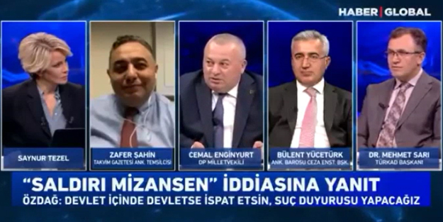 DP'li Enginyurt ile gazeteci Sabahattin Önkibar arasında 'saldırı' atışması