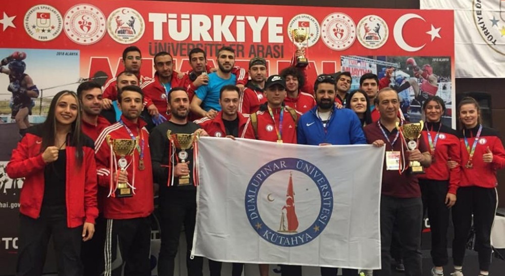 DPÜ Muay Thai Takımı Türkiye Şampiyonu 