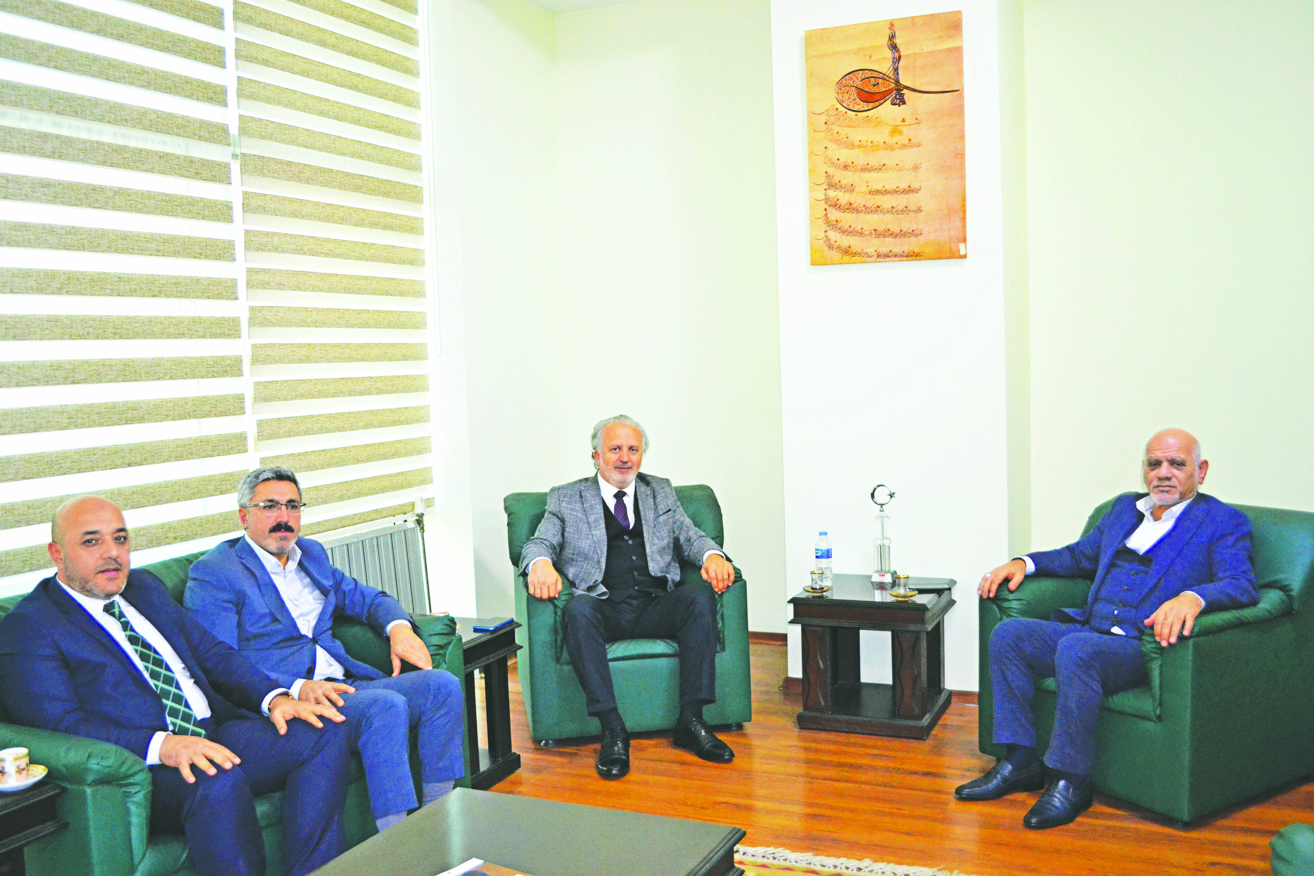 Dr. Hasan Gökceoğlu Akit’i ziyaret etti