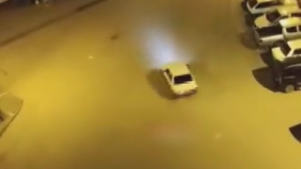 Drift atan magandaya ceza kesildi