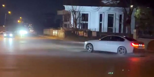 Drift atan magandaya ceza yağdı