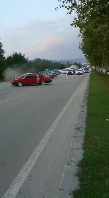 Drift atan sürücülere 5 bin lira ceza 