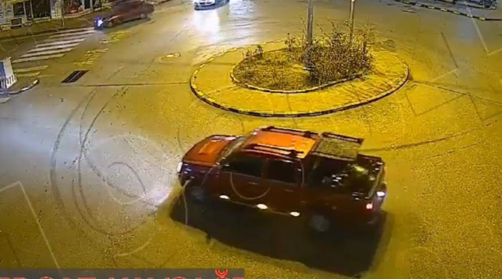 Drift yapan magandaya 20 bin 340 lira ceza