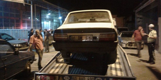Drift yaptığı aracının fiyatı kadar ceza yedi