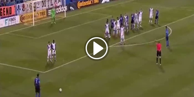 Drogba'dan muhteşem frikik golü