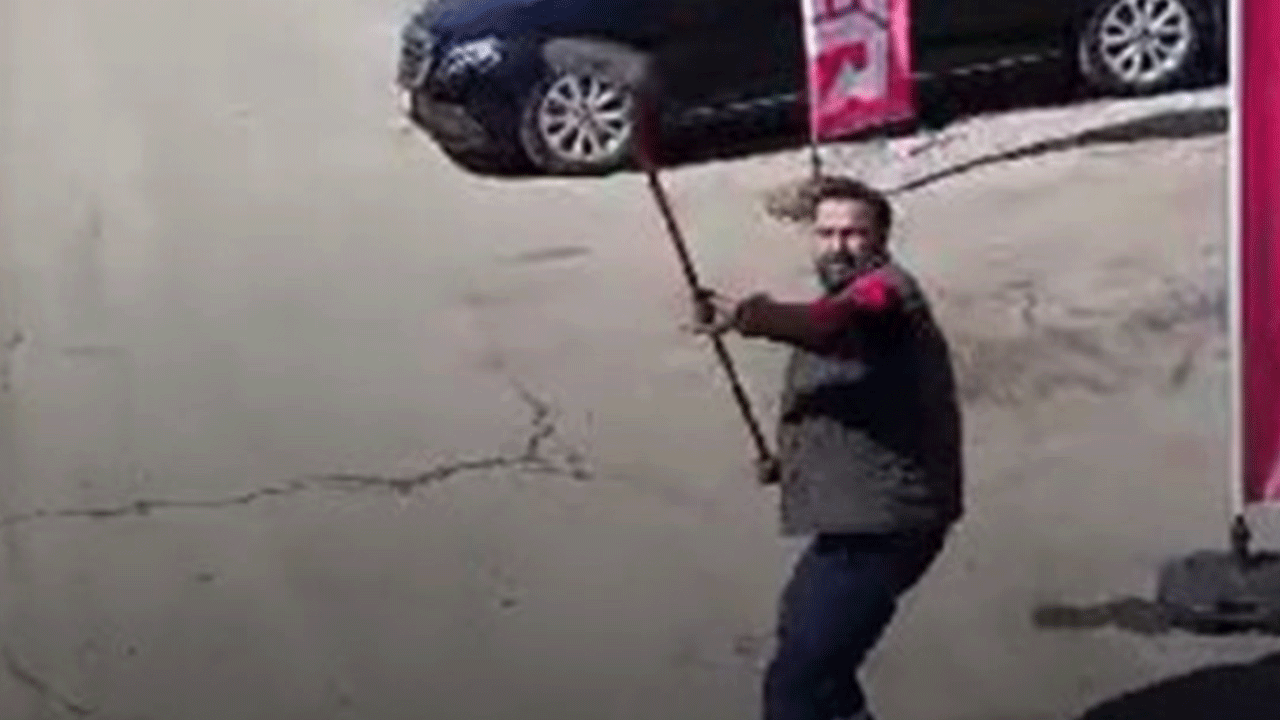 ‘Dron gören masum işçi’'nin mücadelesi görenleri güldürdü!