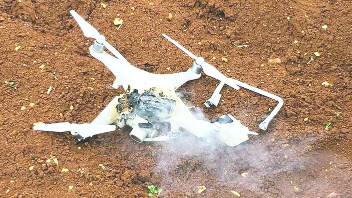 Drone’la uyuşturucu sevkiyatı