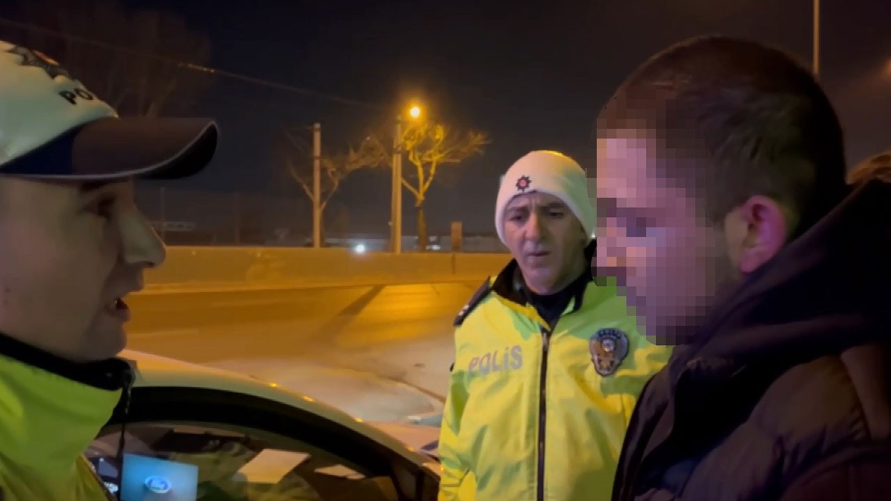 Dronla görüntülendi! Babasından kaçtı polisten kaçamadı