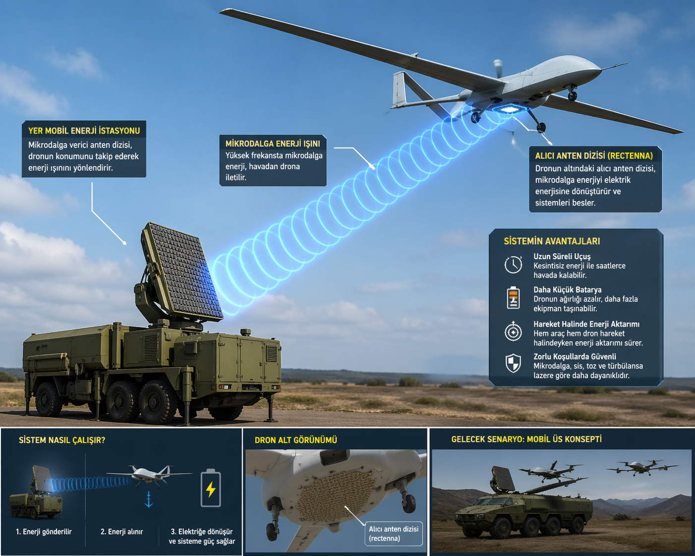  Dronlar Artık Havada Şarj Oluyor: Kablosuz Enerjide Yeni Dönem