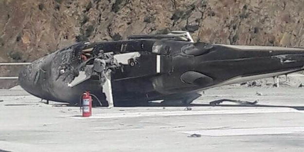 DSİ Genel Müdürünün helikopteri düştü!