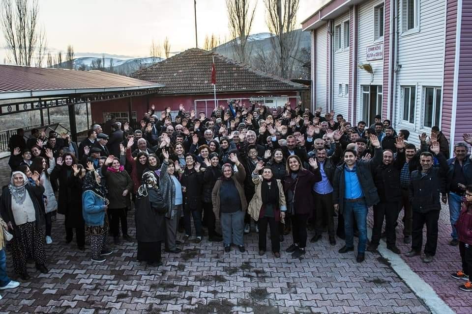 DSP’li Kılıç’a Arguvan’da ilgi büyük 