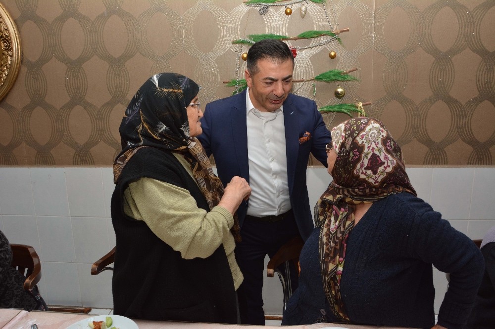 DTO Yönetimi, Huzurevi sakinlerini ziyaret etti 
