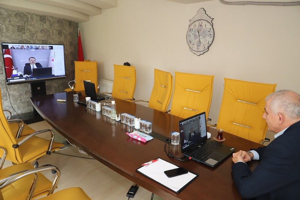 DTSO Başkanı Şahin, tarımla ilgili konuları bakana bildirdi 
