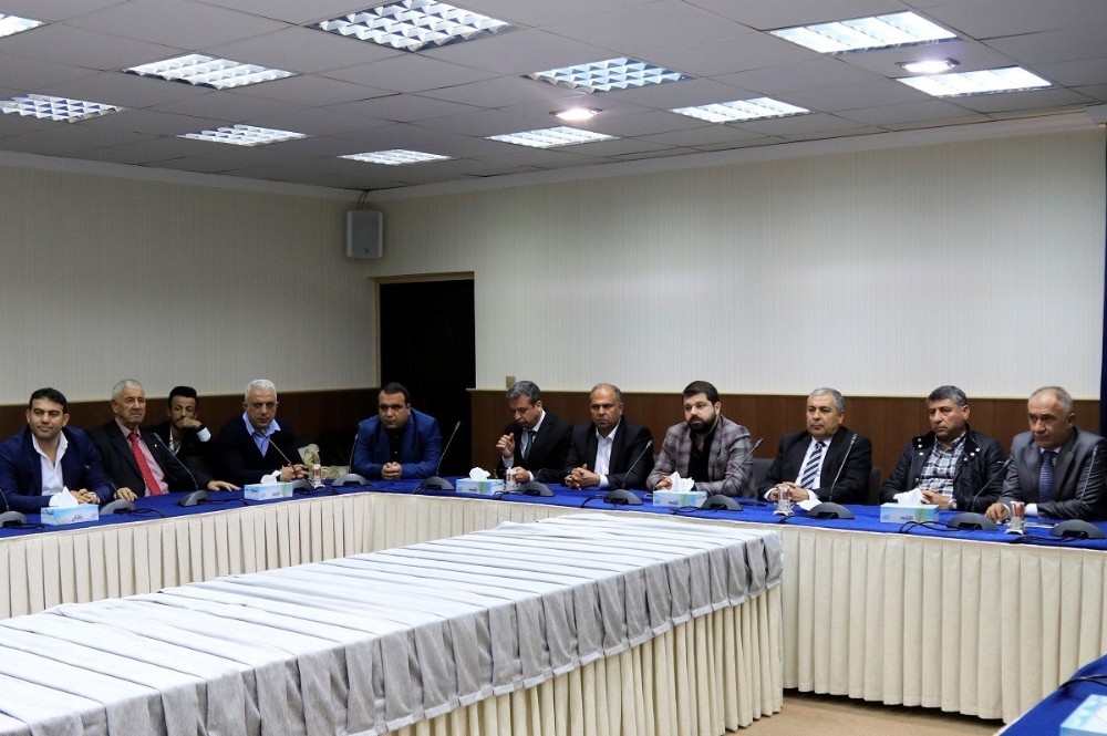 DTSO heyetinden IKBY Dışişleri Bakanı Safeen Dizayee’ye ziyaret 