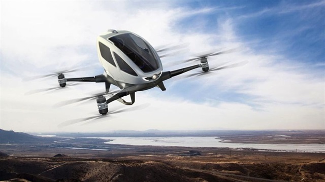 Dubai ‘uçan taksiler’in kullanıldığı ilk kent oluyor