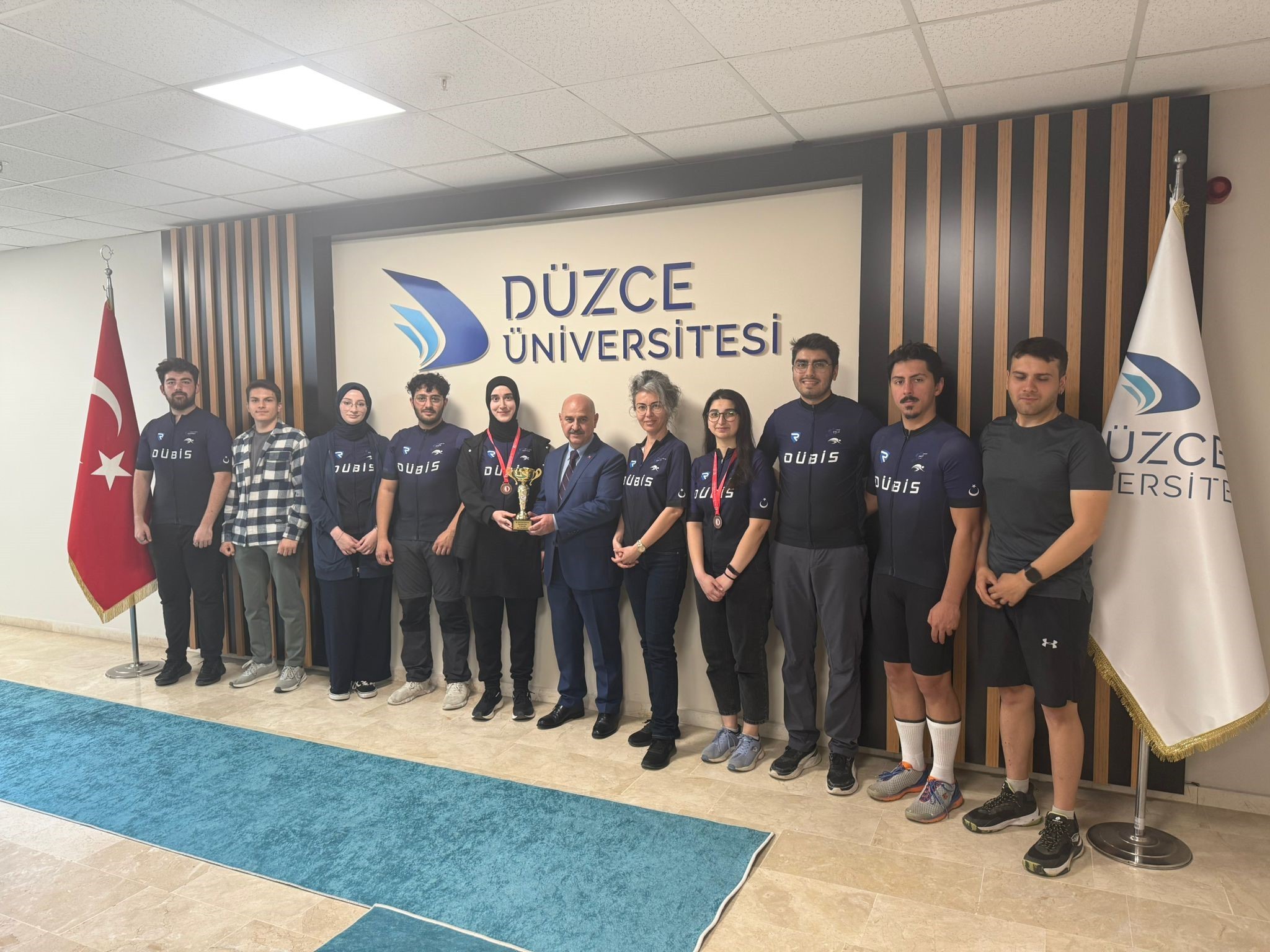 DÜBİS’ten dağ bisikleti yarışında gururlandıran derece