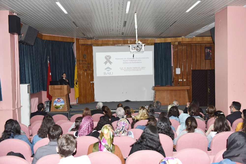 DÜ’de kanser tedavisinde yeni yaklaşım konferansı 
