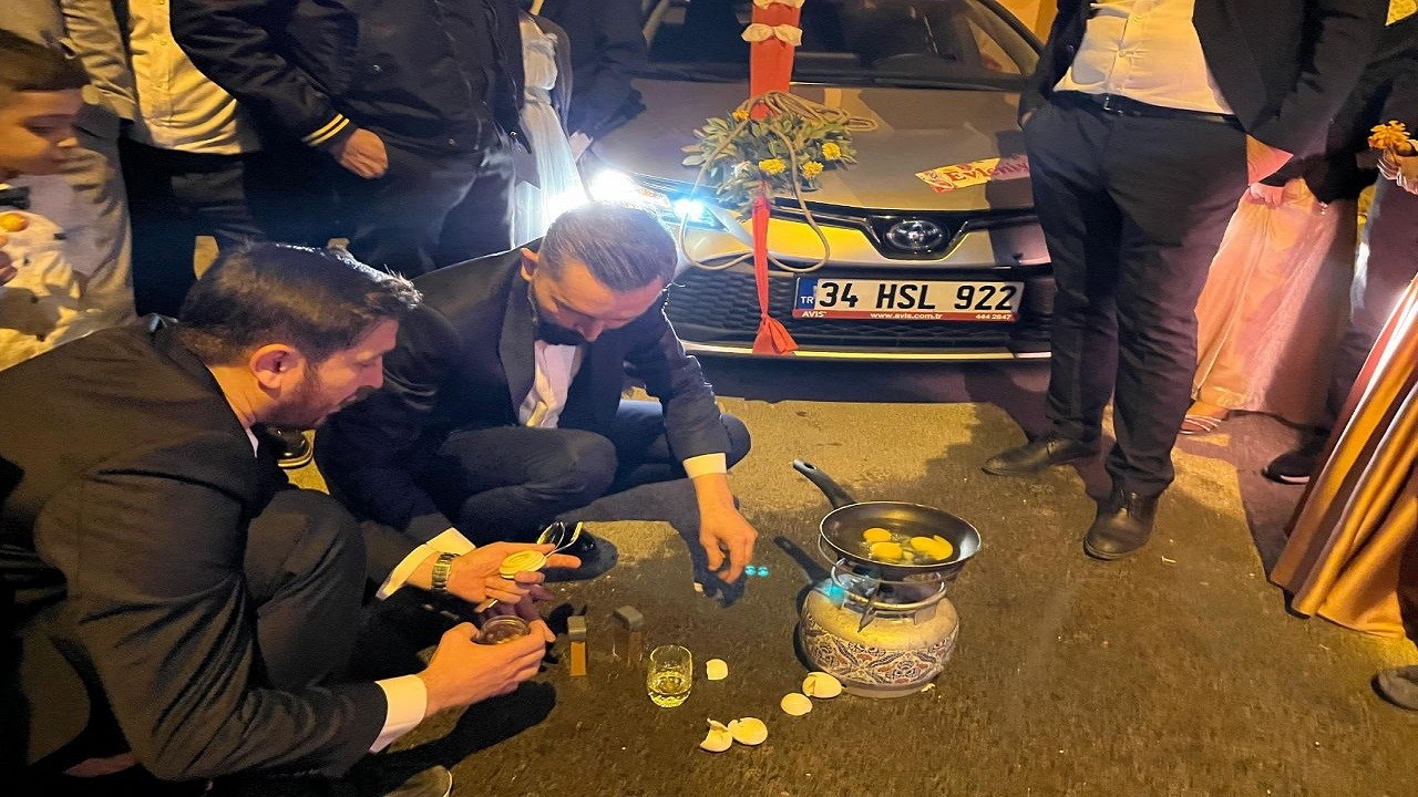 Düğün, damat için işkenceye döndü