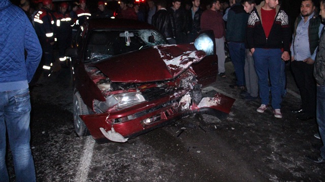 Düğün dönüşü kaza: 1 ölü