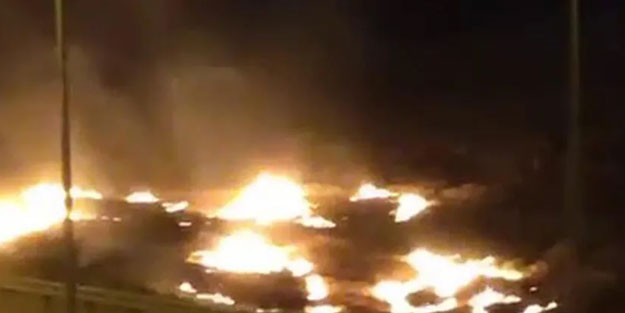 Düğün konvoyunda havai fişek faciaya neden oldu