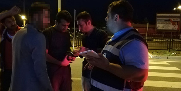 Düğün magandaları yakalandı